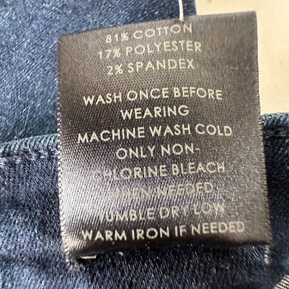Ann Taylor Blue Jeans Modern Boot Leg Stretch Size 8 - Picture 8 of 9